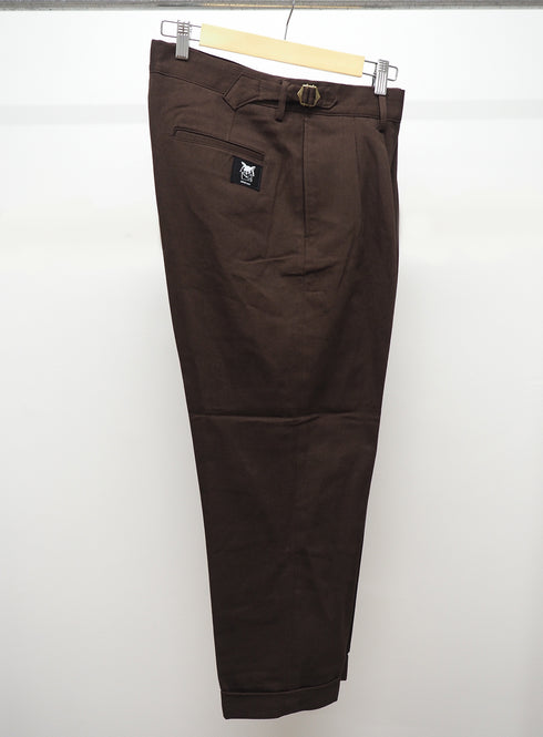 C/O. サイドベルトダブルチノ/Side belt double chino